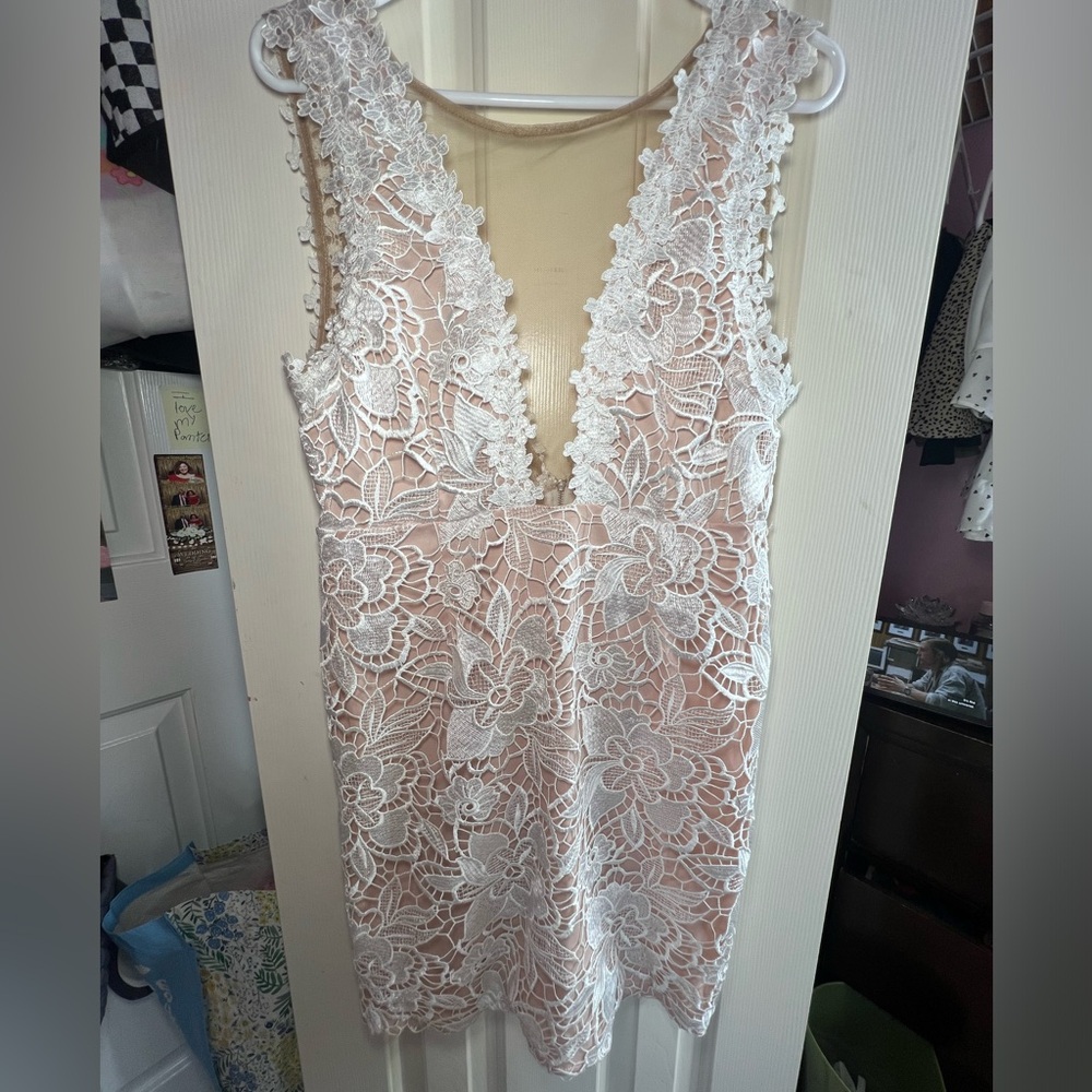 Lace Mini Dress